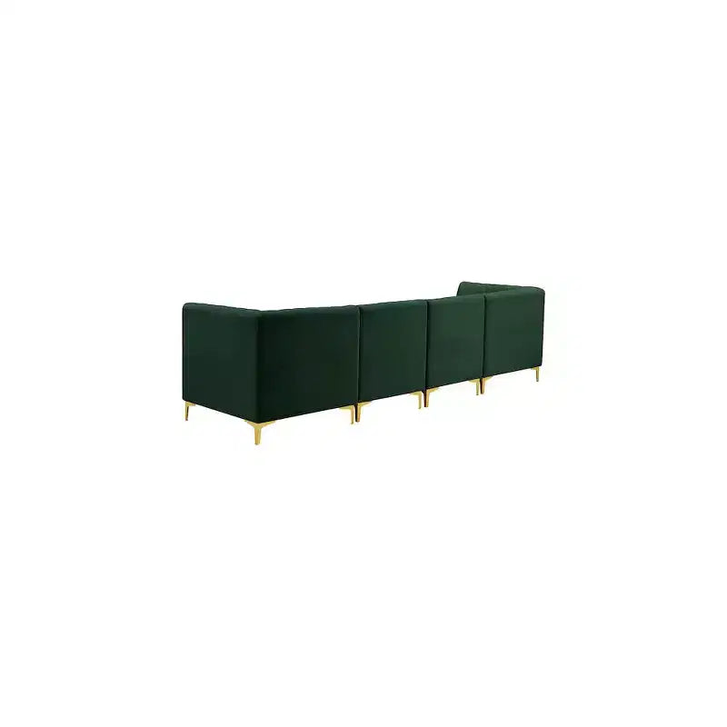 Meridian Furniture,Alina Velvet Modular Sofa