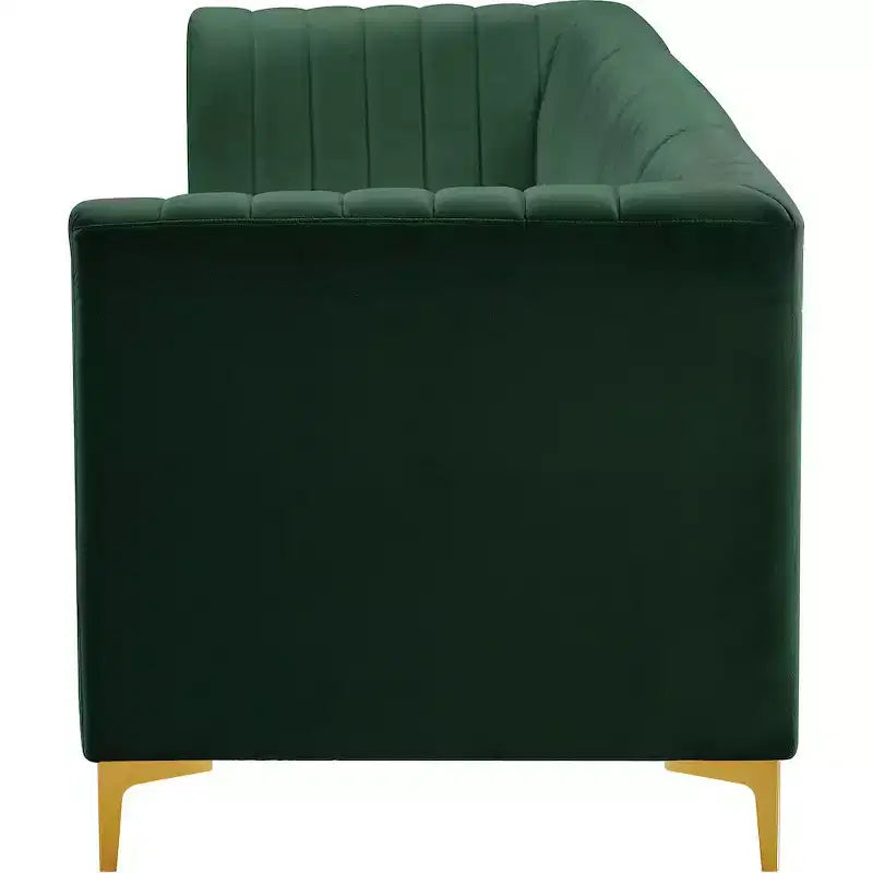 Meridian Furniture,Alina Velvet Modular Sofa