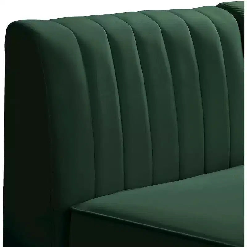 Meridian Furniture,Alina Velvet Modular Sofa