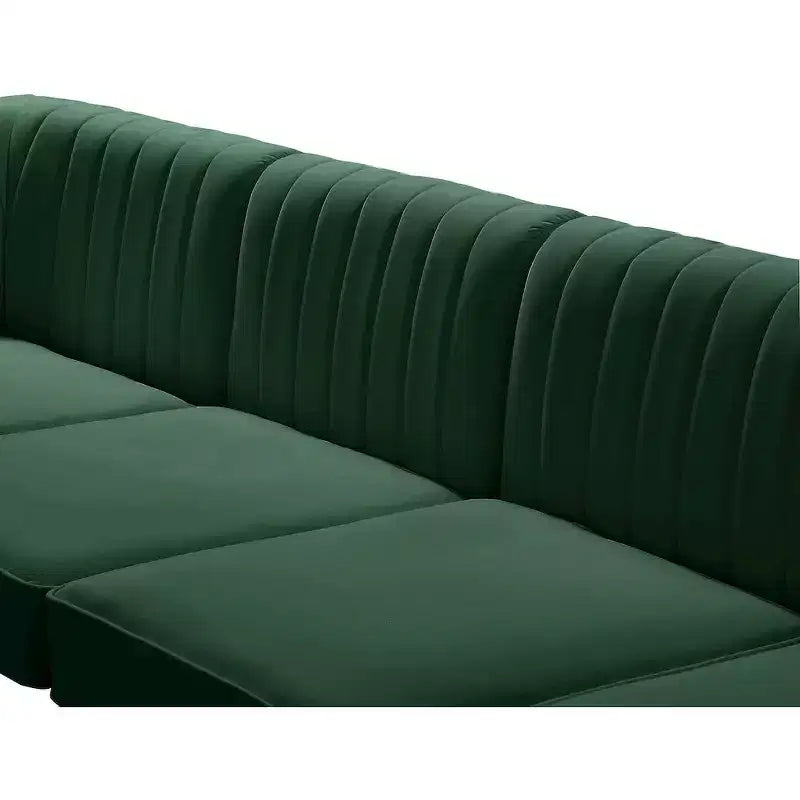 Meridian Furniture,Alina Velvet Modular Sofa