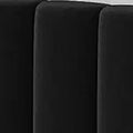 COZONY Bed Frame with 4 Storage Drawers, Adjustable Height Headboard, Linen Upholstered Platform Bed, No Box Spring Needed, Easy Assembly