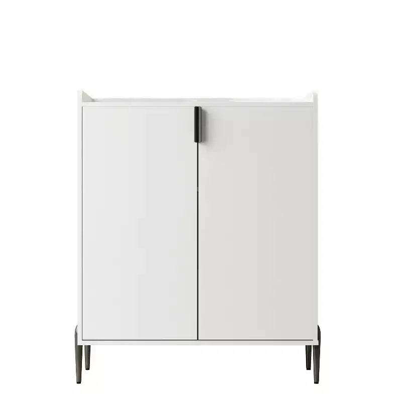 Homy Casa Modern Kitchen Sideboard Cabinet with Wine Storage and Adjustable Shelves, for Dining or Living Room