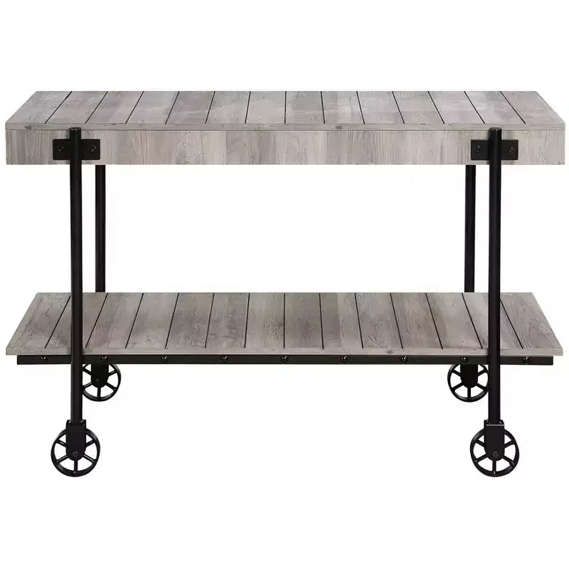 Huntingdale Industrial 1 Shelf Sofa Table - miBasics