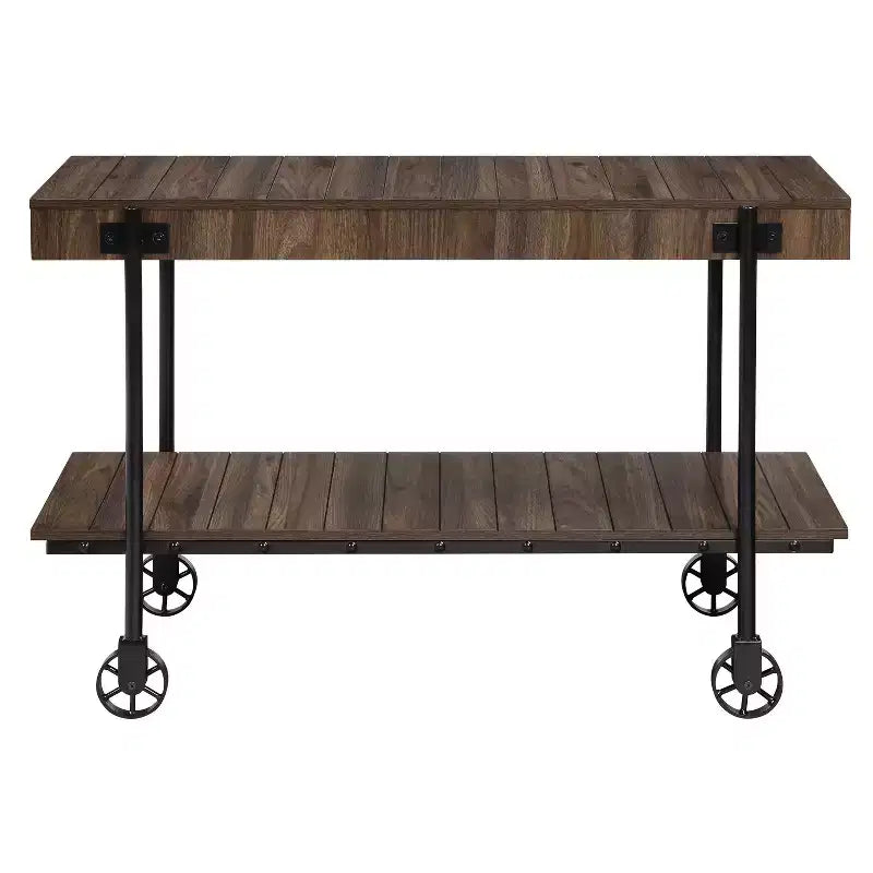Huntingdale Industrial 1 Shelf Sofa Table - miBasics