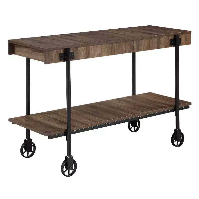 Huntingdale Industrial 1 Shelf Sofa Table - miBasics