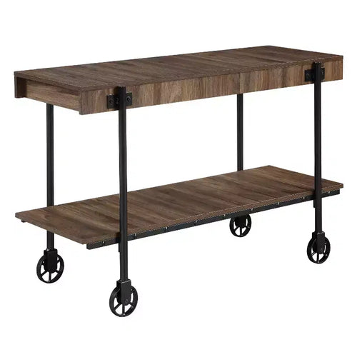 Huntingdale Industrial 1 Shelf Sofa Table - miBasics